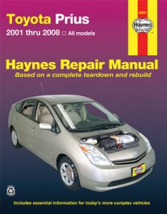 haynes prius repair manual 234x300 Haynes Releases Toyota Prius Repair Handbook