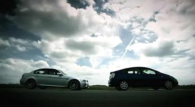 Prius vs BMW M3 vs MPG at Top Gear: Who Wins?