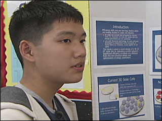 William Yuan, a 12 year-old, Invented New Type of 3D Solar Cells