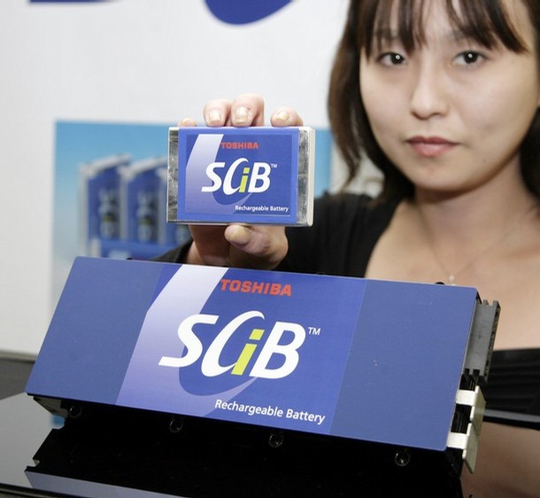 Toshiba`s SCiB Battery: Charging in 5 Mins/No Plans for Use in EV Soon