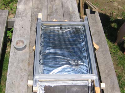 How to Make a $5 Solar Powered Water Heater From Junk Fridge