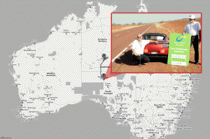 hackett tesla roadster 300x199 Tesla Roadster Hypermiling: 501km/charge in Australia