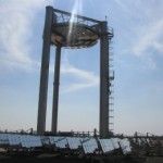 Beam-Down Solar Concentrator Dramatically Reduces Costs at Price of Efficiency