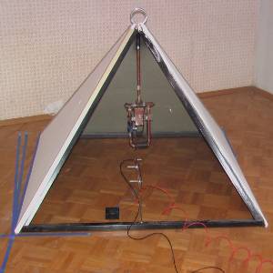 Pyramid Generator Runs 12W Fan - The Green Optimistic