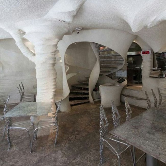 salty restaurant eco friendly restaurant has air purifying walls made of salt the green optimistic salty restaurant eco friendly restaurant has air purifying walls made of salt the green optimistic