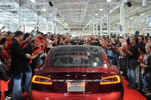 June 2012 Tesla Model S First Deliveries
