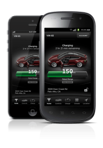 Tesla Model S Smartphone App Communicates with Your Model S