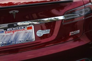 Tesla Model S in California