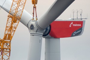 Wind Turbine Rotor Mounting in Germany
