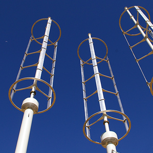 CalTech Vertical Wind Turbines Testing in Southern California