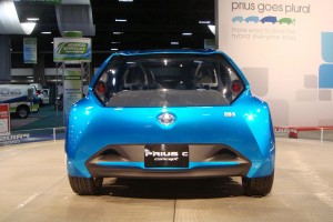 Most Automakers Must Get Used to the Rear View of Toyota Prius c