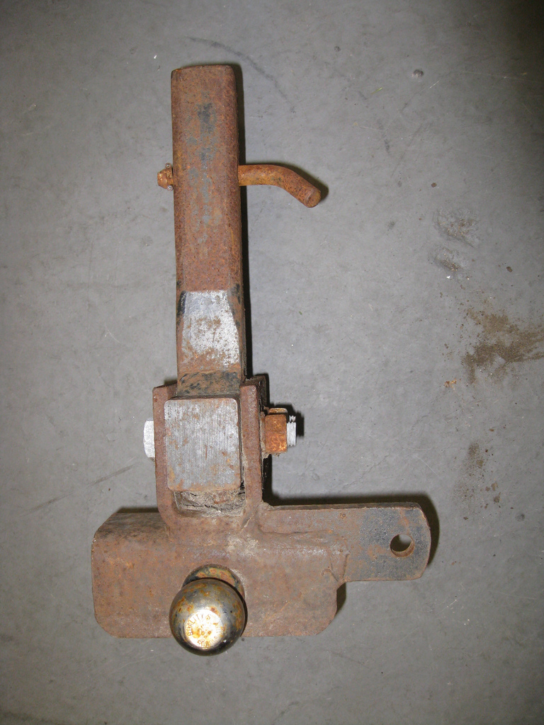 Trailer Hitch, Best Mounted on Back of Truck, not Under Tesla Model S