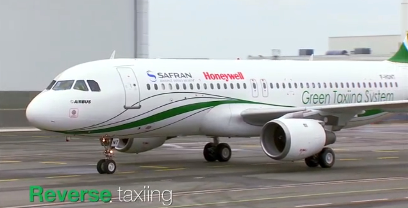 Taxiing Green With Airbus A320's FuelEfficient eTaxi System The