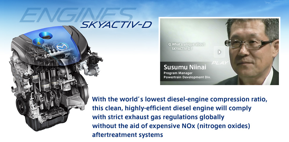 Mazda SkyActiv-D "Not Quite Ready" for Emissions Regulations