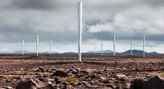 Bladeless wind turbines