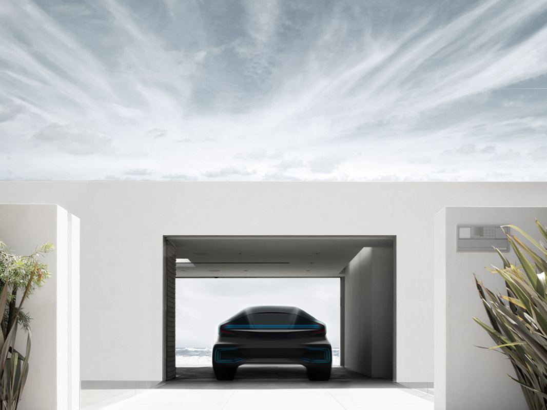 Would you just look at that Faraday Future electric vehicle's…