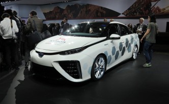The connected version of the Toyota Mirai FCV